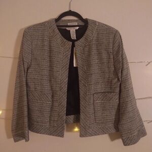 Preston & York Gray Tweed Blazer